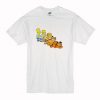 Bart Simpson And Garfield T-Shirt NA