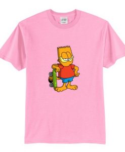 Garfield Simpson T Shirt NA