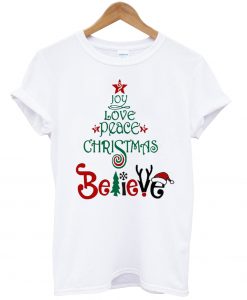 Joy Love Peace Believe T-Shirt NA