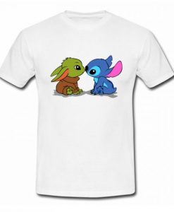 Kawaii Baby – Yoda Baby Stitch T-Shirt NA