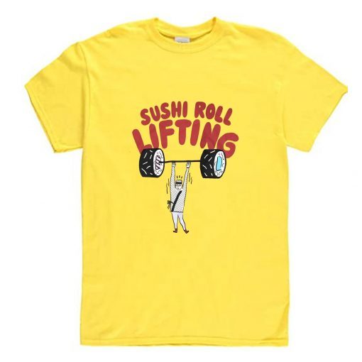 Sushi Roll Lifting T-Shirt NA