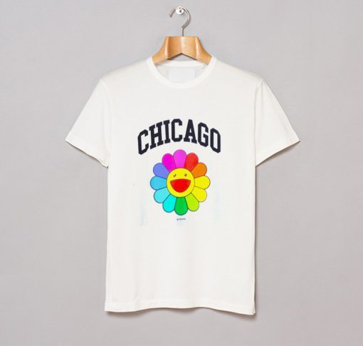 Takashi Murakami Flower Chicago T Shirt NA