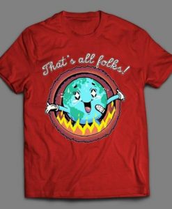 2020 PANDEMIC QUARANTINE That’s All Folks High Quality Cartoon Shirt NA