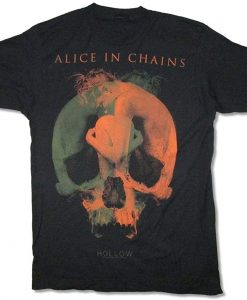 Alice in Chains Fetal Hollow 2015 Tour Black T Shirt NA