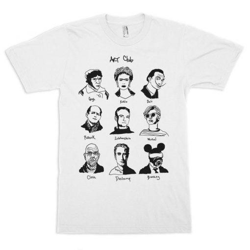 Art Club of Famous Artists T-Shirt NA