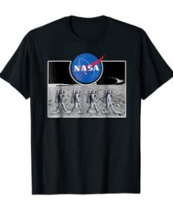 Astronaut Moon Crossing NASA T-Shirt NA