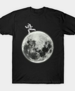 Astronaut Moon Space Walk t shirt NA