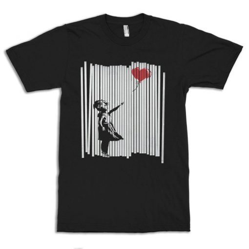 Banksy Girl with Balloon T-Shirt NA