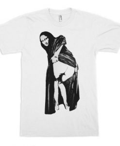 Banksy Mona Lisa Mooning T-Shirt NA