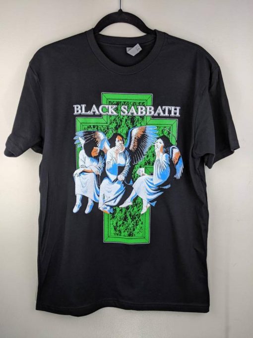 Black Sabbath Heaven and Hell t-shirt two side NA