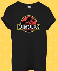 Daddysaurus Fathers Day Gift T Shirt NA