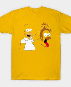 Flanders Beheaded simpsons T Shirt NA