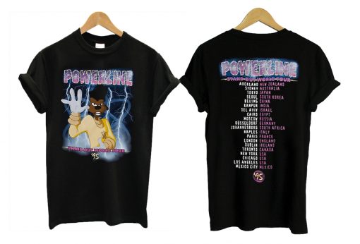 Goofy Movie Powerline World Tour t-shirt NA