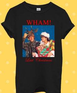 Last Christmas Wham George Michael T Shirt NA