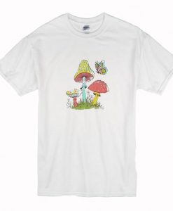 Mushroom Butterfly Baby T-Shirt NA