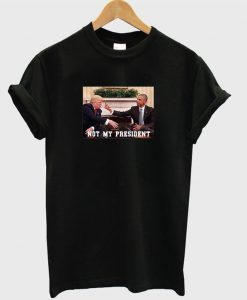 Obama Flips Off Trump t shirt NA