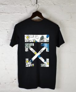 Off-White X Kaws T Shirt Back NA