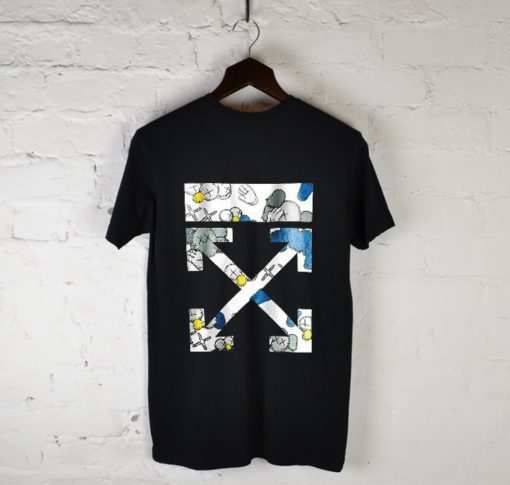 Off-White X Kaws T Shirt Back NA