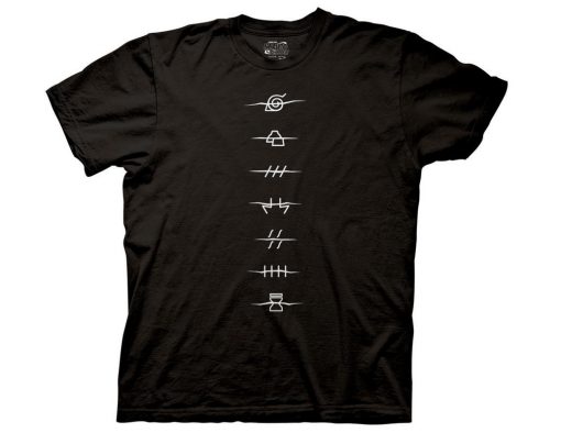 Shippuden Anti Village Symbols Crew T-Shirt NA