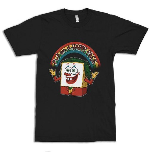 SpongeBob Joker Funny Mashup T-Shirt NA