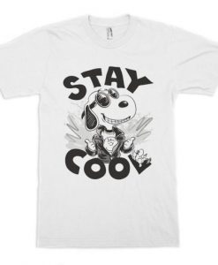 Stay Cool Snoopy Dog T-Shirt NA