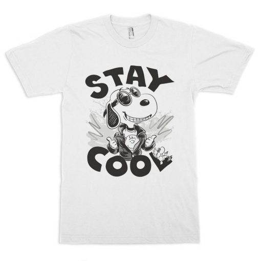 Stay Cool Snoopy Dog T-Shirt NA