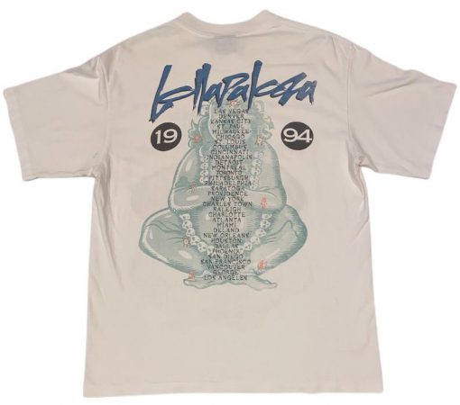 VTG 1994 Lollapalooza Tour Buddha T-Shirt NA
