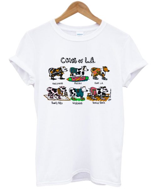 Vintage 90s Cows of LA t-shirt NA