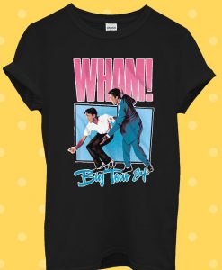 Wham! Big Tour 84 George Michael T Shirt NA