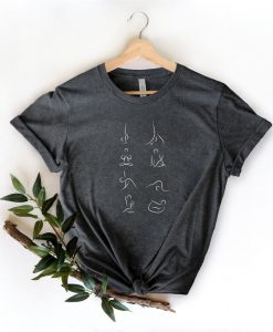 Yoga Poses Women T-Shirt NA