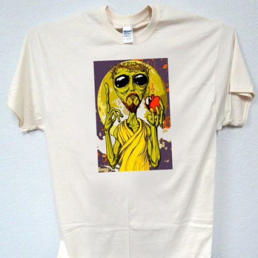 Alien Jesus T Shirt NA