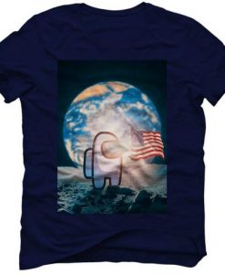 Among Us On The Moon T-Shirt NA