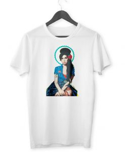 Amy Winehouse Street Art Organic T-Shirt NA