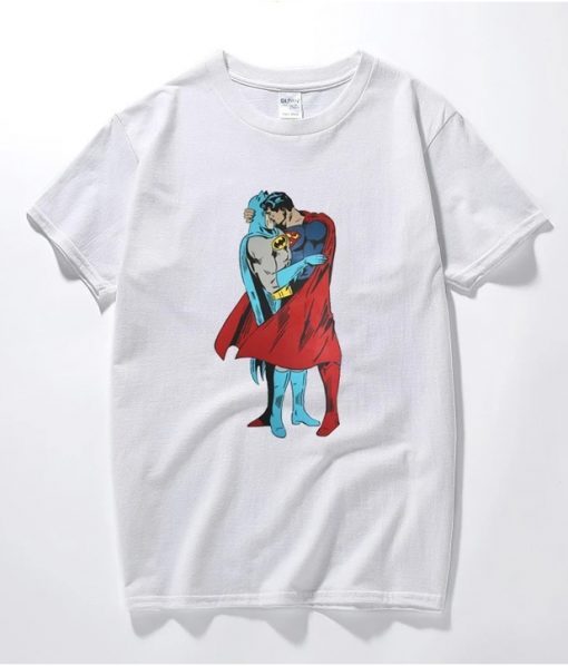 Batman VS Superman Kissing T-Shirt NA