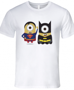 Batman VS Superman cute funny minion t shirt NA