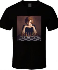 Beth Harmon Chess Prodigy Queens Gambit T Shirt NA