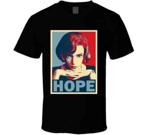 Beth Harmon The Queen’s Gambit Hope Parody T Shirt NA