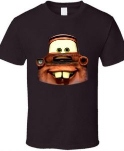 Cars 2 Mater Big Face T Shirt NA