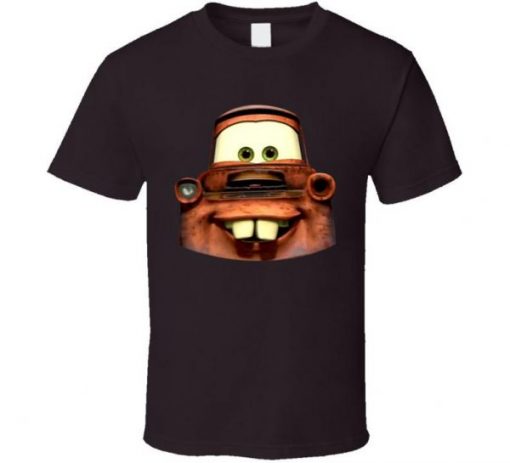 Cars 2 Mater Big Face T Shirt NA