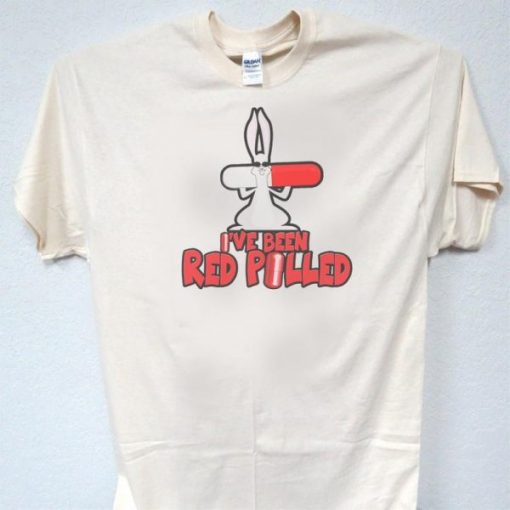 I’ve Been Red Pilled White Rabbit T-Shirt NA