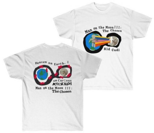 Man on the Moon 3The Chosen Kid Cudi inspired Unisex T-Shirt Twoside NA