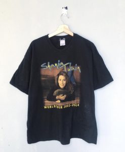 Shania Twain World Tour t shirt NA