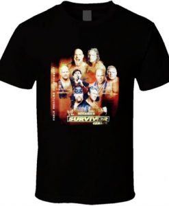 Survivor Series Popular Wrestlers Sports Fan T Shirt NA