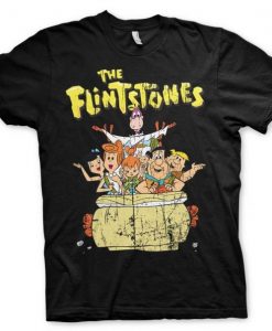 The Flintstones Fred Flintstone Family T Shirt NA