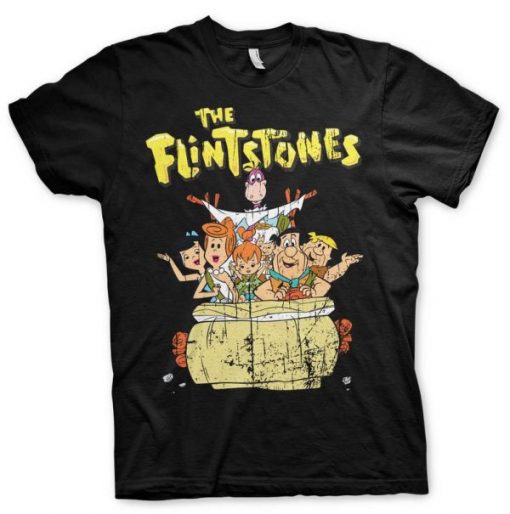 The Flintstones Fred Flintstone Family T Shirt NA