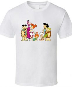 The Flintstones Retro Cartoon T Shirt NA