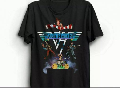 Van Halen II Tour Concert t shirt NA