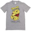 Winnie The Pooh Thug Life T-shirt NA