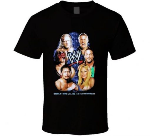 World Wrestling Entertainment Popular Wrestlers Sports Fan T Shirt NA