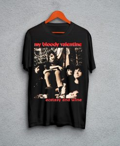 my bloody valentine ecstasy and wine tshirt NA